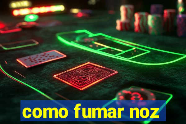 como fumar noz-moscada
